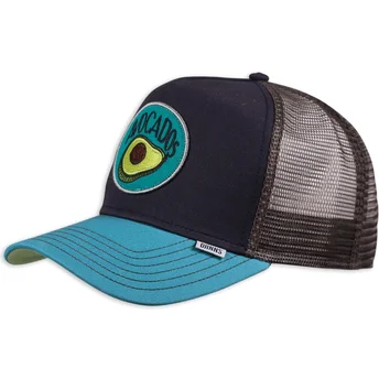 Mützen gebogen marineblau snapback Food Avocado von Djinns
