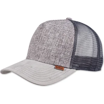 Mützen gebogen grau snapback Suelin von Djinns