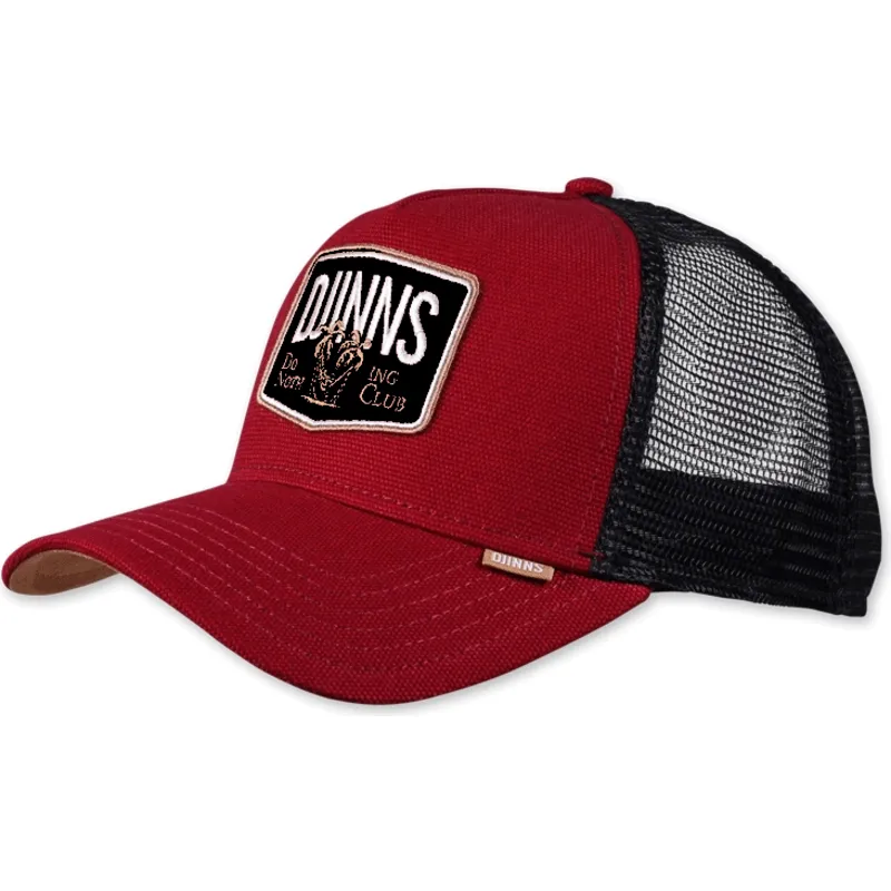 mutzen-gebogen-rot-snapback-von-djinns mutzen-gebogen-rot-snapback-von-djinns