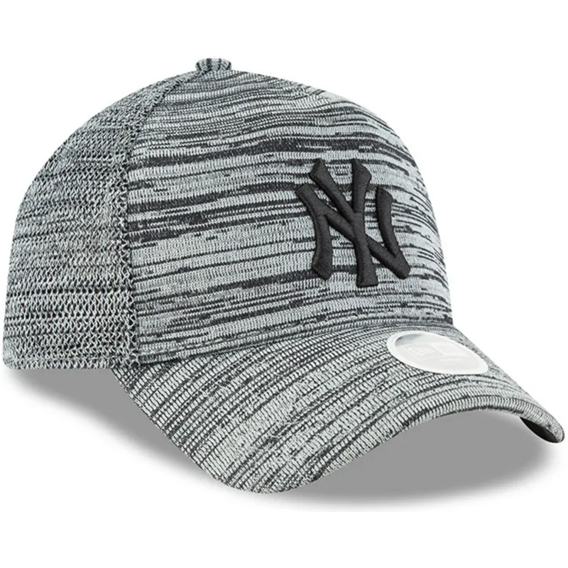 mutzen-gebogen-grau-snapback-ajustable-negro-9forty-engineered-fit-der-new-york-yankees-mlb-von-new-era