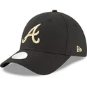 mutzen-gebogen-schwarz-verstellbares-band-9forty-sport-der-atlanta-braves-mlb-von-new-era