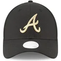 mutzen-gebogen-schwarz-verstellbares-band-9forty-sport-der-atlanta-braves-mlb-von-new-era
