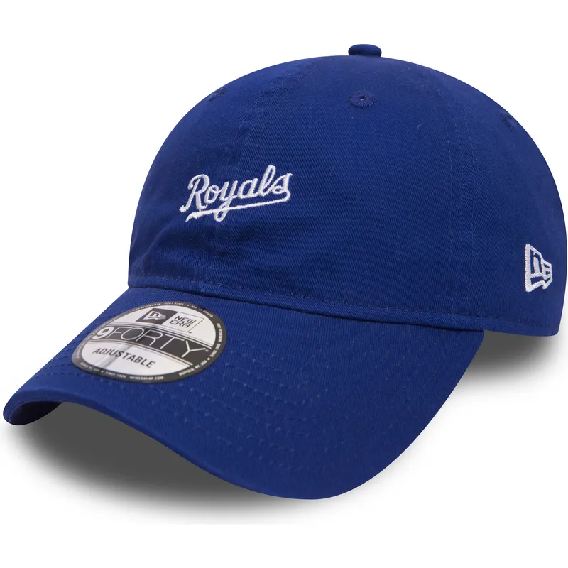 mutzen-gebogen-blau-verstellbares-band-9forty-mini-wordmark-der-kansas-city-royals-mlb-von-new-era