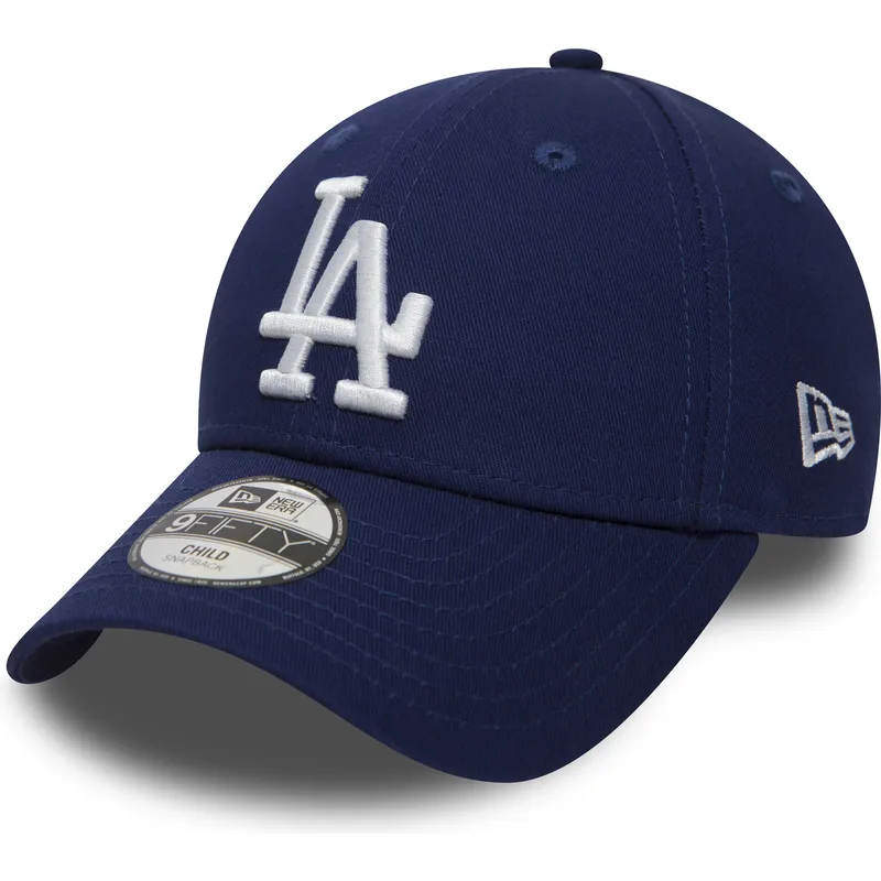 mutzen-gebogen-blau-verstellbares-band-fur-kinder-9forty-essential-der-los-angeles-dodgers-mlb-von-new-era mutzen-gebogen-blau-verstellbares-band-fur-kinder-9forty-essential-der-los-angeles-dodgers-mlb-von-new-era