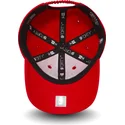 mutzen-gebogen-rot-verstellbares-band-fur-kinder-9forty-essential-der-chicago-bulls-nba-von-new-era