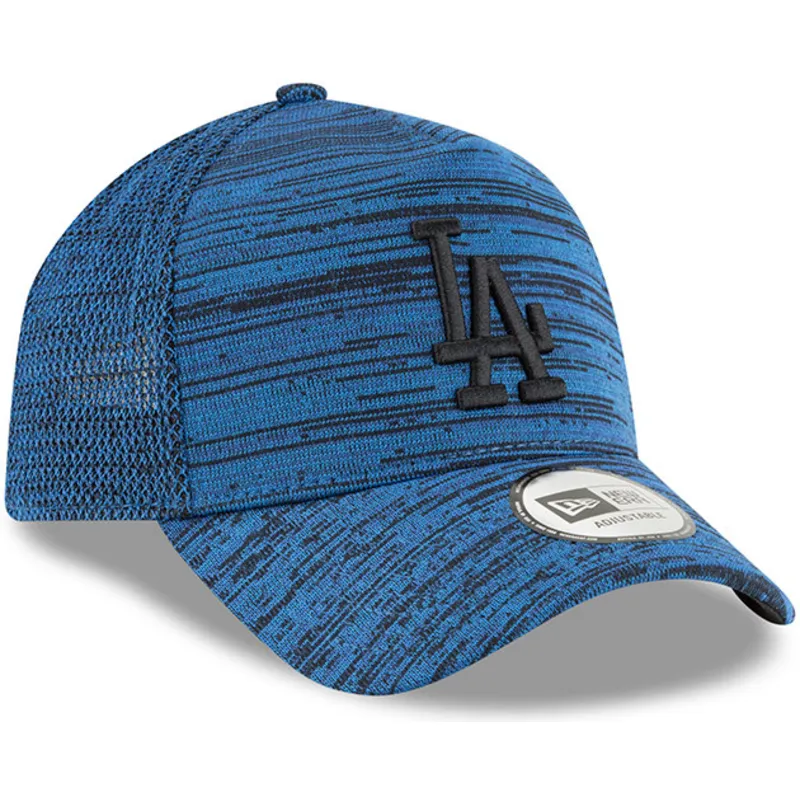 mutzen-gebogen-blau-snapback-ajustable-negro-9forty-a-frame-engineered-fit-der-los-angeles-dodgers-mlb-von-new-era