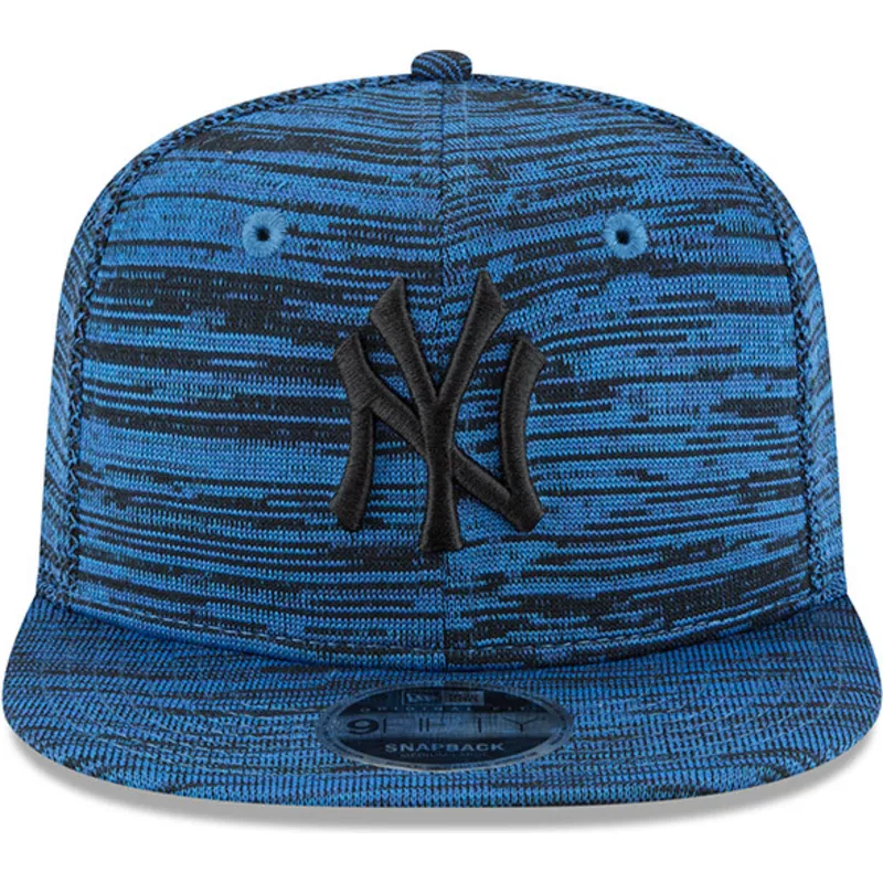mutzen-flach-blau-snapback-negro-9fifty-engineered-fit-der-new-york-yankees-mlb-von-new-era