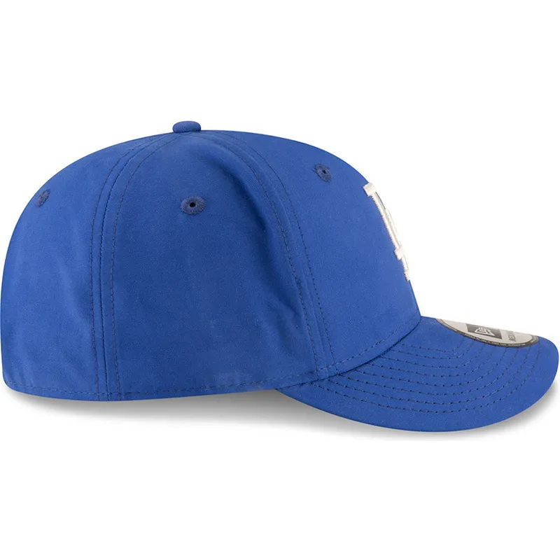 mutzen-gebogen-blau-snapback-9fifty-nylon-pre-curved-fit-der-los-angeles-dodgers-mlb-von-new-era