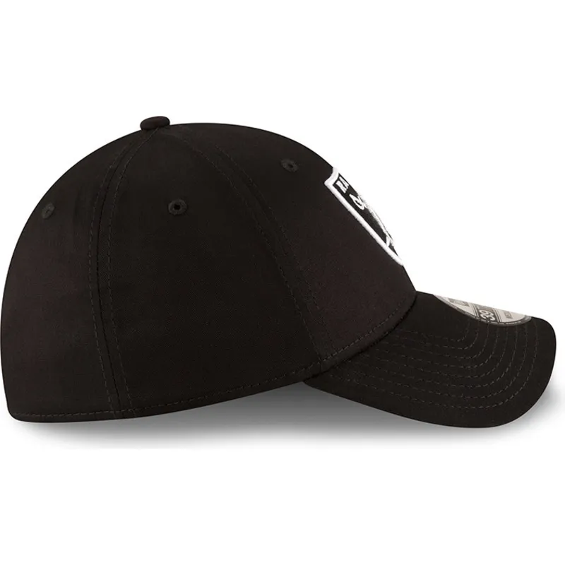 mutzen-gebogen-schwarz-angepasst-39thirty-base-der-las-vegas-raiders-nfl-von-new-era