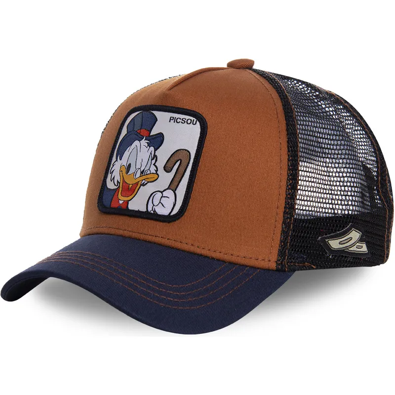 mutzen-gebogen-braun-snapback-onkel-dagobert-disney-von-capslab mutzen-gebogen-braun-snapback-onkel-dagobert-disney-von-capslab