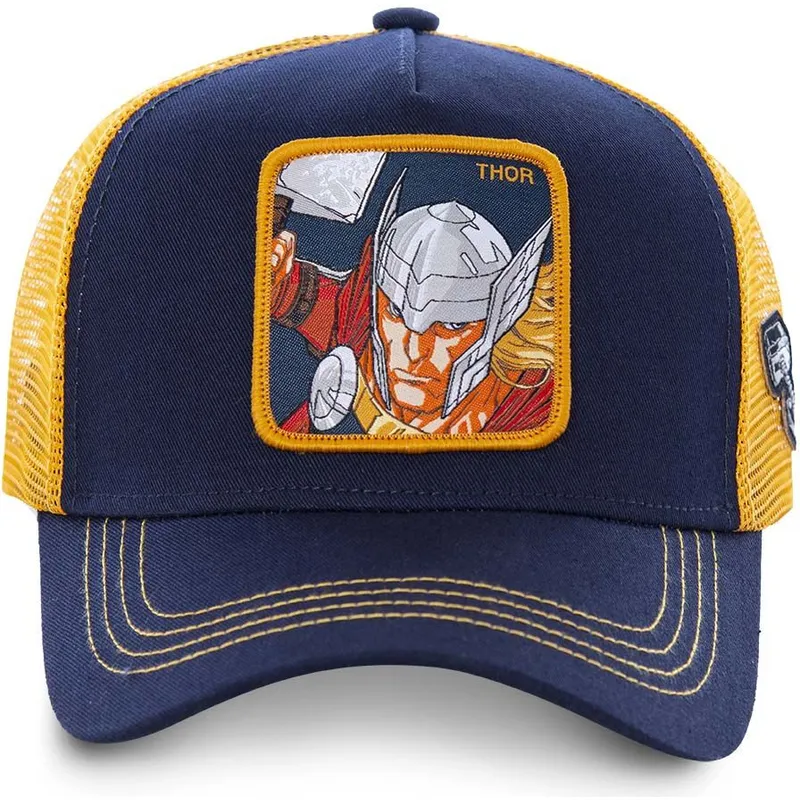 mutzen-gebogen-marineblau-snapback-thor-marvel-comics-von-capslab