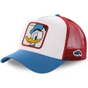 mutzen-gebogen-weiss-snapback-donald-duck-disney-von-capslab