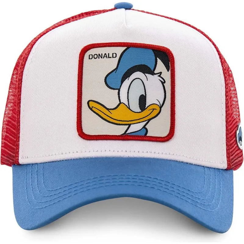 mutzen-gebogen-weiss-snapback-donald-duck-disney-von-capslab