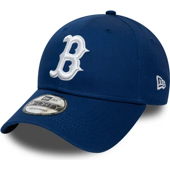 mutzen-gebogen-blau-verstellbares-band-9forty-league-essential-der-boston-red-sox-mlb-von-new-era