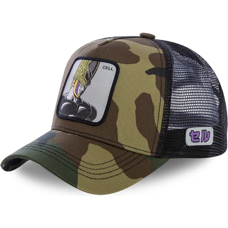 mutzen-gebogen-tarnung-snapback-zelle-dragon-ball-von-capslab