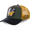 trucker-cap-camouflage-gelb-und-schwarz-duffy-duck-daf4-looney-tunes-von-capslab