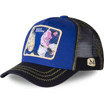 Capslab Vegeta Vs Kid Buu Minute of Desperation DES2 Dragon Ball Blue Trucker Hat