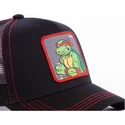 mutzen-gebogen-schwarz-snapback-raphael-ninja-turtles-von-capslab