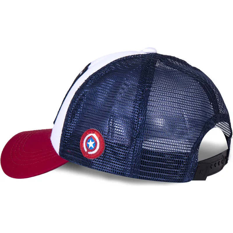 mutzen-gebogen-weiss-snapback-captain-america-und-iron-man-marvel-comics-von-capslab