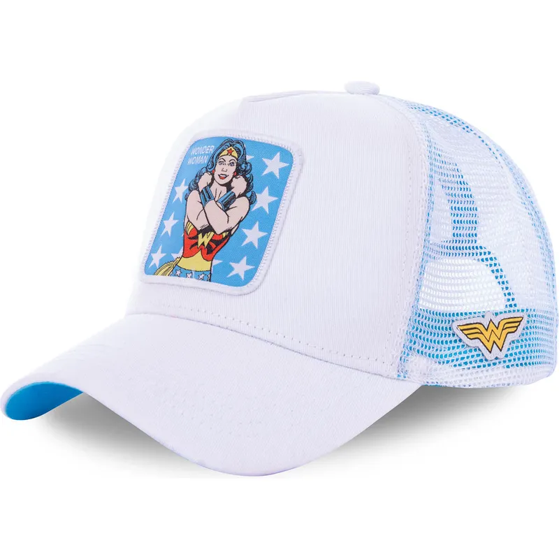 mutzen-gebogen-weiss-snapback-wonder-woman-dc-comics-von-capslab mutzen-gebogen-weiss-snapback-wonder-woman-dc-comics-von-capslab