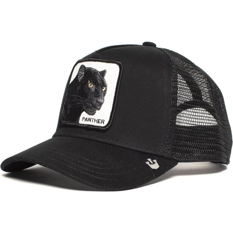 schwarze-trucker-kappe-black-panther-panther-von-goorin-bros