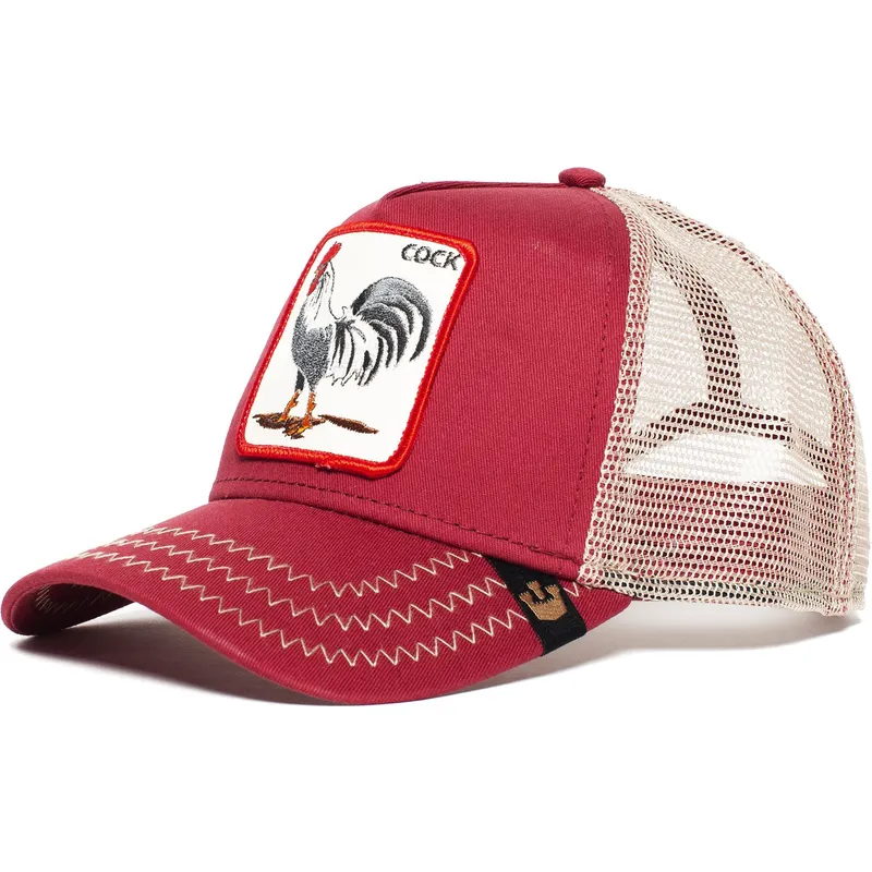 mutzen-gebogen-rot-snapback-the-farm-von-goorin-bros