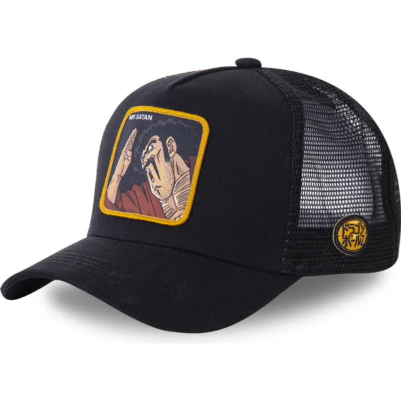 mutzen-gebogen-schwarz-snapback-mr-satan-dragon-ball-von-capslab
