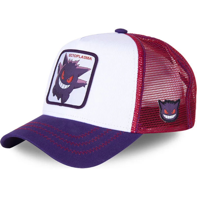 mutzen-gebogen-weiss-snapback-gengar-pokemon-von-capslab