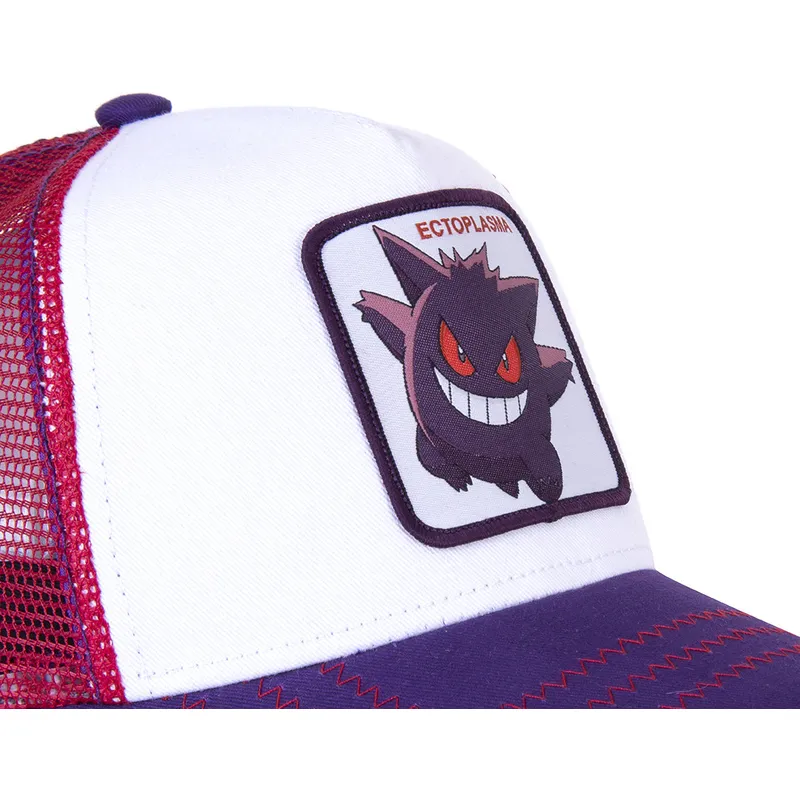 mutzen-gebogen-weiss-snapback-gengar-pokemon-von-capslab