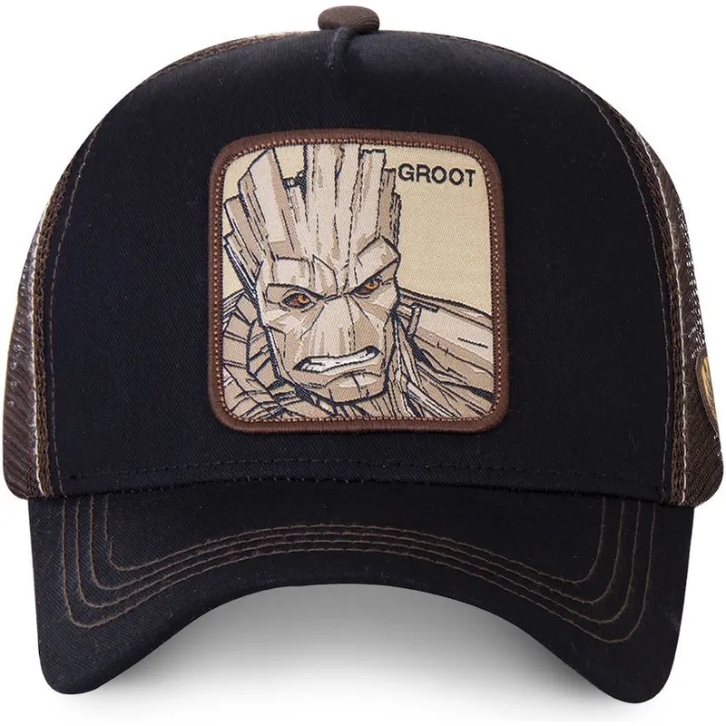mutzen-gebogen-schwarz-snapback-groot-marvel-comics-von-capslab