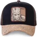 mutzen-gebogen-schwarz-snapback-groot-marvel-comics-von-capslab