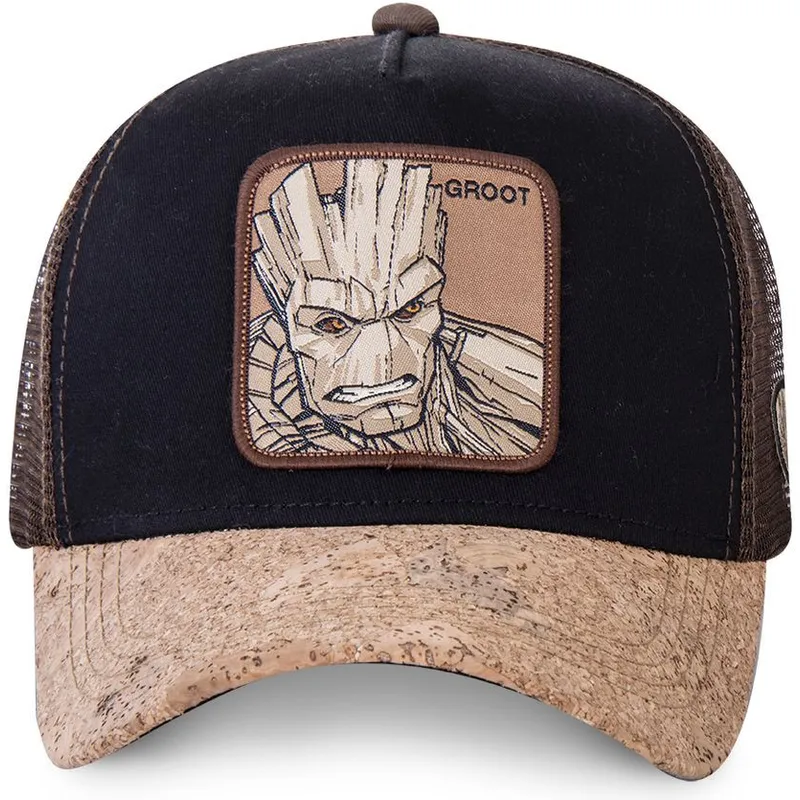 mutzen-gebogen-schwarz-snapback-groot-marvel-comics-von-capslab
