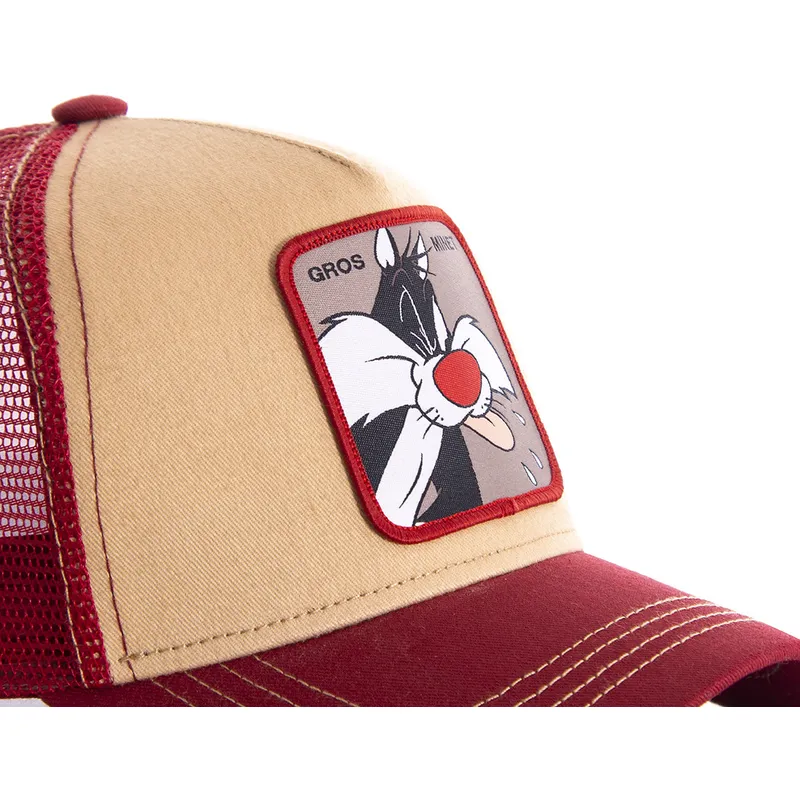 mutzen-gebogen-orange-snapback-silvester-looney-tunes-von-capslab