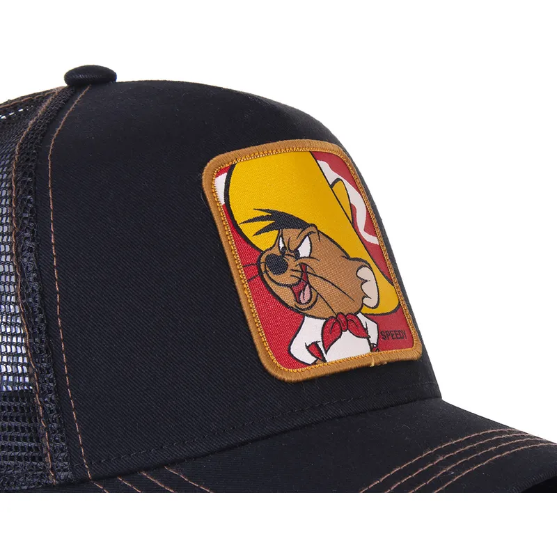 schwarze-trucker-kappe-speedy-gonzales-spe2-looney-tunes-von-capslab schwarze-trucker-kappe-speedy-gonzales-spe2-looney-tunes-von-capslab