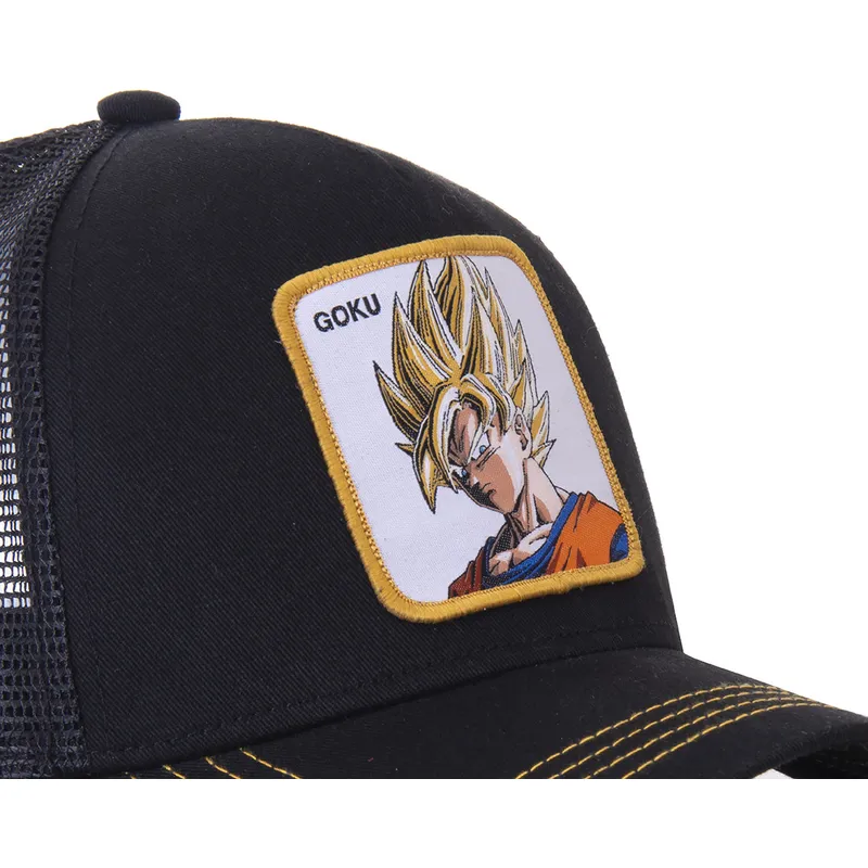 schwarze-trucker-kappe-son-goku-super-saiyan-go4-dragon-ball-von-capslab