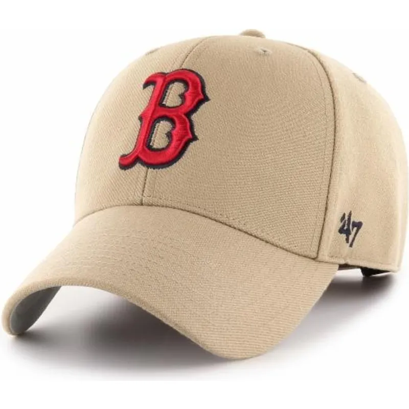 mutzen-gebogen-khaki-snapback-ajustable-mvp-der-boston-red-sox-mlb-von-47-brand