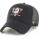 casquette-trucker-noire-mvp-branson-anaheim-ducks-nhl-47-brand