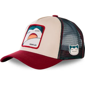 mutzen-gebogen-beige-snapback-snorlax-pokemon-von-capslab