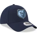 casquette-courbee-bleue-ajustable-9forty-the-league-memphis-grizzlies-nba-new-era