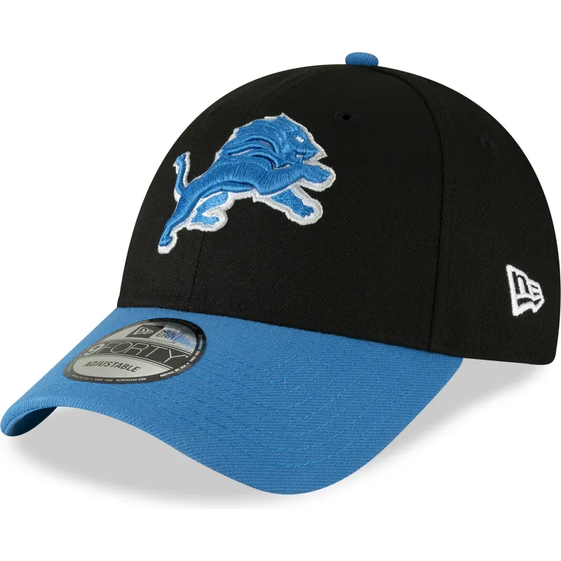 mutzen-gebogen-schwarz-verstellbares-band-9forty-the-league-der-detroit-lions-nfl-von-new-era