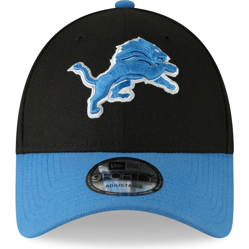 mutzen-gebogen-schwarz-verstellbares-band-9forty-the-league-der-detroit-lions-nfl-von-new-era