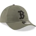 mutzen-gebogen-grun-verstellbares-band-9twenty-nylon-packable-der-boston-red-sox-mlb-von-new-era
