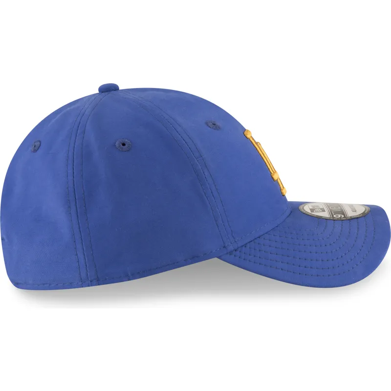 mutzen-gebogen-blau-verstellbares-band-dorado-9twenty-nylon-packable-der-los-angeles-dodgers-mlb-von-new-era