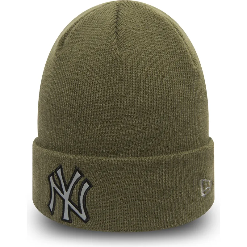 mutzen-grun-cuff-knit-night-ops-der-new-york-yankees-mlb-von-new-era