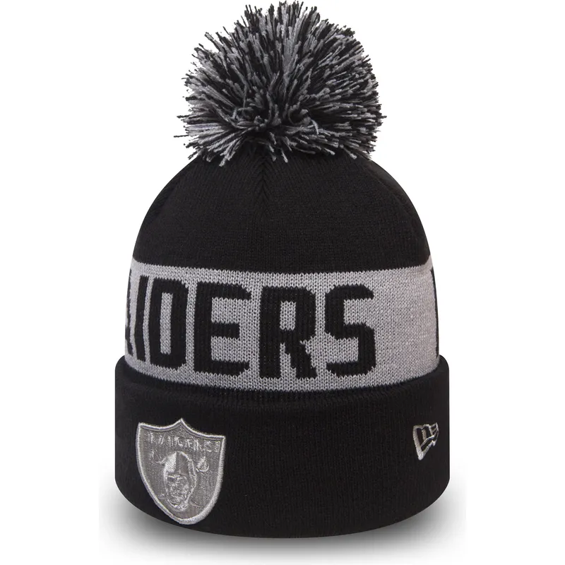 mutzen-pompon-schwarz-cuff-knit-team-tonal-der-las-vegas-raiders-nfl-von-new-era