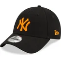 mutzen-gebogen-schwarz-verstellbares-band-9forty-league-essential-neon-der-new-york-yankees-mlb-von-new-era