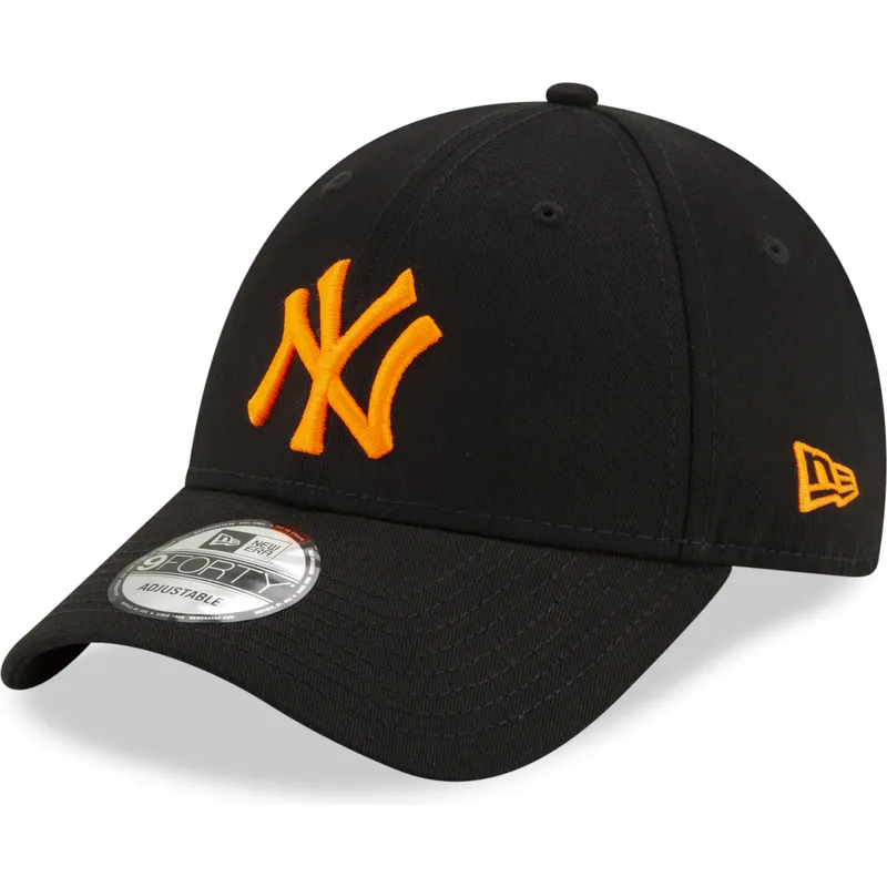 mutzen-gebogen-schwarz-verstellbares-band-9forty-league-essential-neon-der-new-york-yankees-mlb-von-new-era mutzen-gebogen-schwarz-verstellbares-band-9forty-league-essential-neon-der-new-york-yankees-mlb-von-new-era