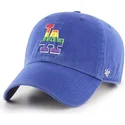 mutzen-gebogen-blau-verstellbares-band-der-los-angeles-dodgers-mlb-von-47-brand