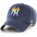 mutzen-gebogen-marineblau-verstellbares-band-der-new-york-yankees-mlb-von-47-brand