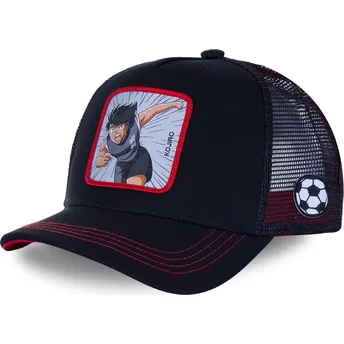 mutzen-gebogen-schwarz-snapback-mark-lenders-champions-oliver-und-benji-von-capslab
